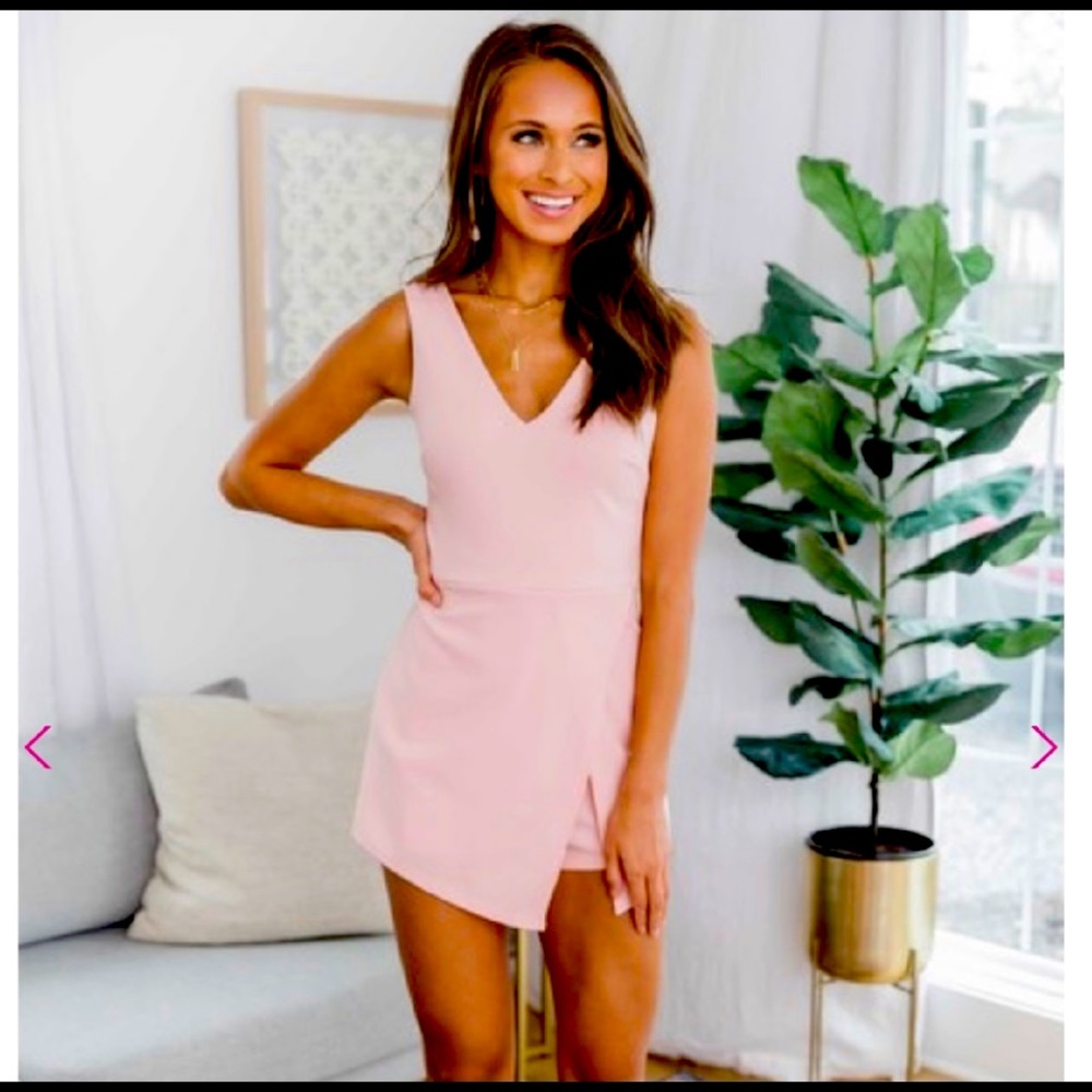 Pink Lily dress/romper